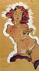 Egon Schiele Nude painting